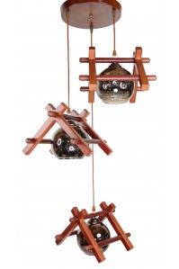 Люстра Подвесная SVLIGHT трехламповая 240K+263K/3 темно-коричневый